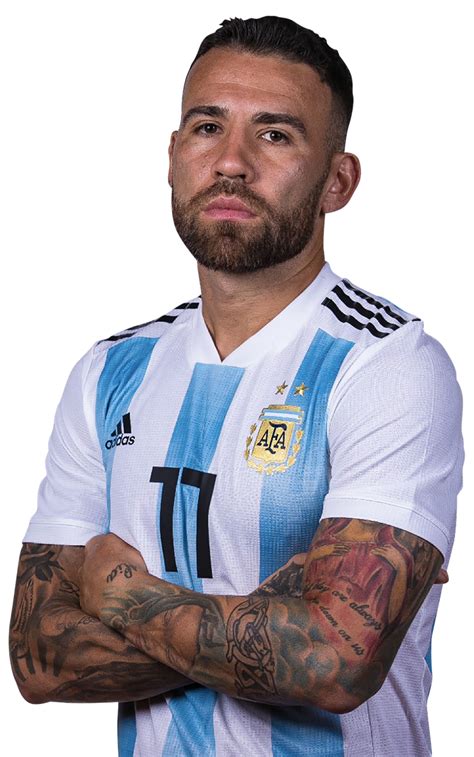 Nicolas Otamendi football render - 46821 - FootyRenders