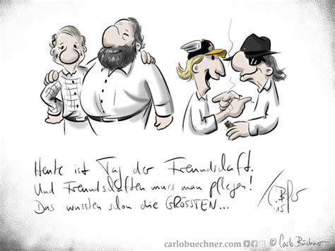 Tag Der Freundschaft 2015 By Carlo Büchner Media And Culture Cartoon