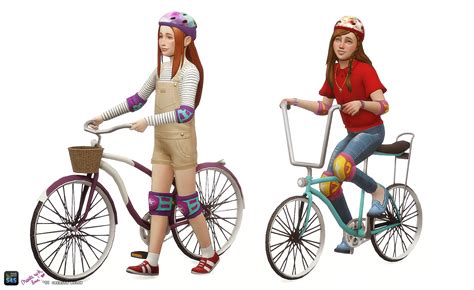 Sims 4 Bgc Kids Bicycle Best Sims Mods
