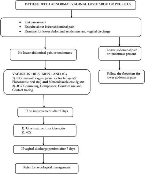 Algorithm Used In Kenya For Management Of Vaginal Discharge Syndrome
