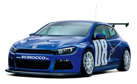 Race transparent background png image dimension: Racing Volkswagen Scirocco PNG car image