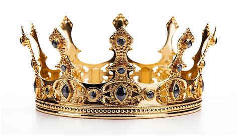 Premium Ai Image Isolated King Crown With Clipping Path