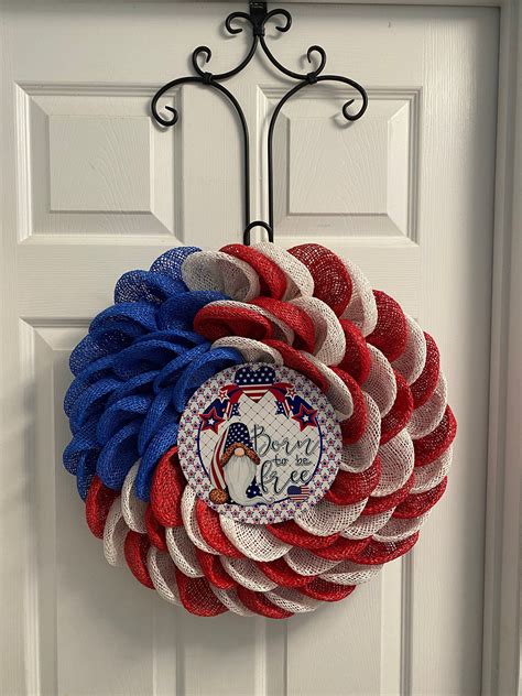 Excited To Share This Item From My Etsy Shop Patriotic Wreath