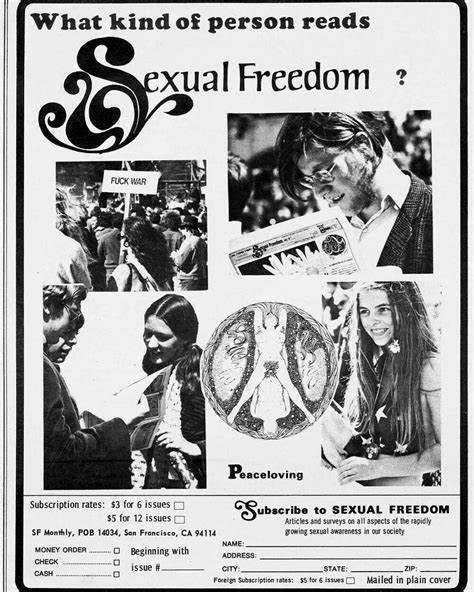Sexual Freedom — Far Out Company