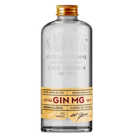 Gin Mg 50ml Receta Original Whiskypedia