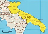 Puglia Italia Mapa - Increíbles imágenes gratis
