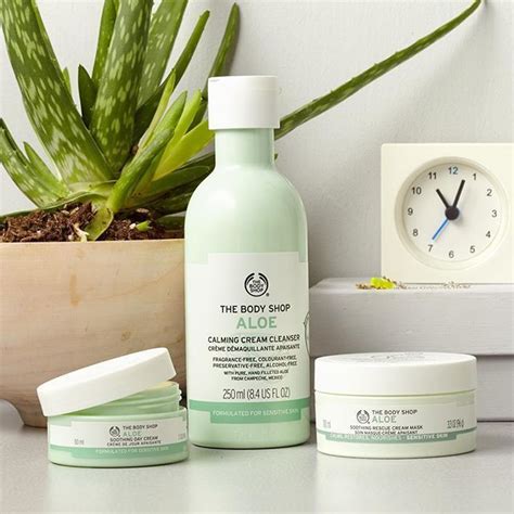 I absolutely love clinique's moisture extended thirst relief, it is for all skin types. Aloe Soothing Day Cream | The body shop, Body shop at home ...