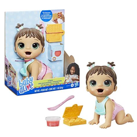Baby Alive Lil Snacks Doll Eats And Poops 8 Inch Baby Doll With