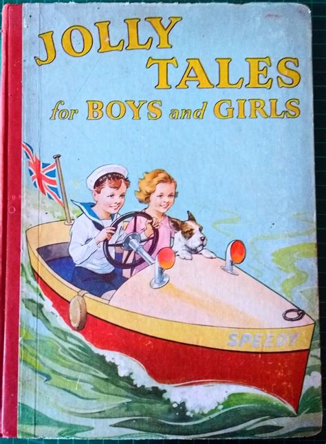 1930s Book Vintage Childrens Books Jolly Childrens Books Boy Or