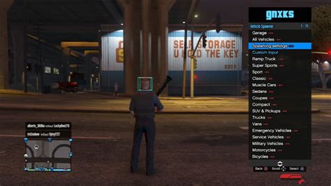 Eternity mod menu comes with some of the best and common features which really fulfill the need of a gta 5 modder, menu is easily switched into the game as soon you inject the menu into the game. GTA 5 - GNXKS SPRX MOD MENU 1.26 / 1.27 SCRIPT BYPASS ...