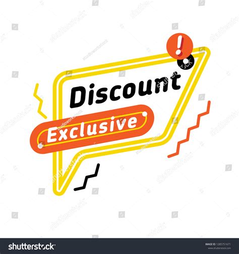 Exclusive Discount Coupon 50 Off Special Stock Vector (Royalty Free