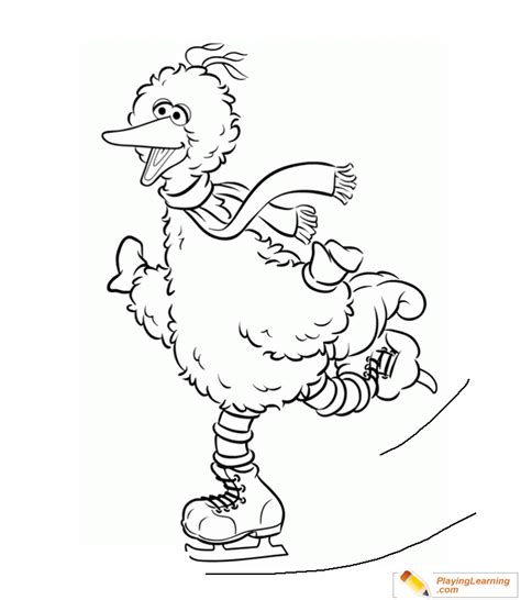 Coloring Pages Of Big Bird Coloring Pages