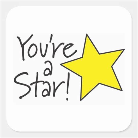 Youre A Star Sticker Uk