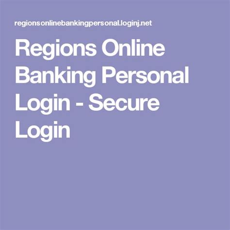 Pay your mortgage payment online. Regions Online Banking Personal Login - Secure Login | My ...
