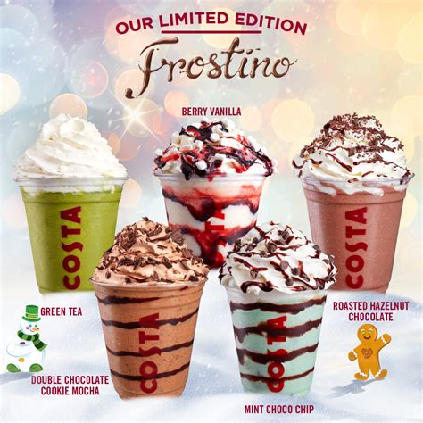 I'm a big fan of costa coffee so i decided to try out and review the new 2020 costa christmas (festive) menu. Costa Coffee has nice Frostinos to match your festive and chill holiday mood | Interaksyon