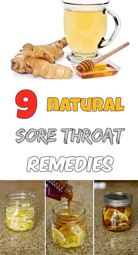 9 Natural Sore Throat Remedies Natural Sore