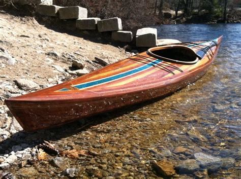 Beautiful Handmade Wooden Kayak Sea Kayaking Kayaking White Water