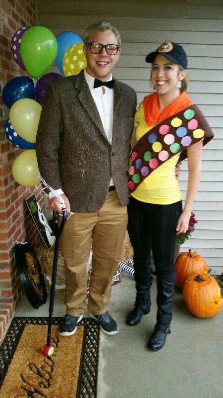 Carl And Russel From Up Couple Costume Halloween Funny Couple