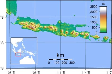 Kondisi Geografis Pulau Jawa Berdasarkan Peta Materi Kelas Sd Bobo