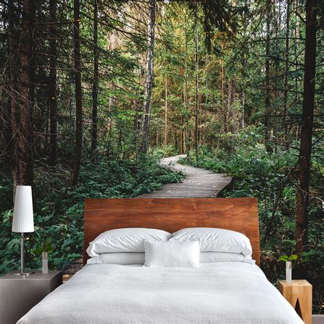 Into The Woods Mural Wall Murals Bedroom Wall Decor Bedroom Natural