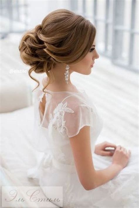 2 easy hairstyles with pigtails and elastics & messy hair bun. Gorgeous rustic wedding hairstyles ideas 97 - Fashion Best