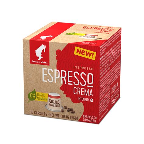 Julius Meinl Inspresso Espresso Crema Capsules Compatible With