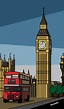 Big Ben. London @estherdpalarea | Английские плакаты, Архитектурные ...