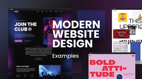 Modern Website Design Examples That Will Blow Your Mind