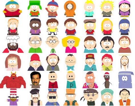 List Of Characters South Park Characters Pnghq