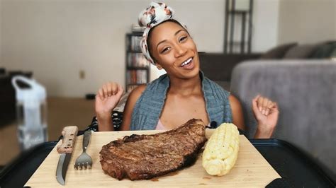 Ribeye Steak Mukbang Youtube