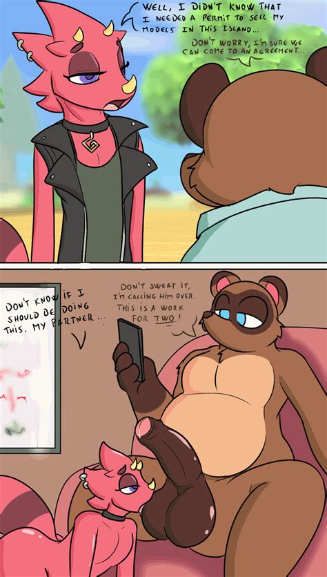 Rule 34 2 Horns 2d Animal Crossing Animated Anthro Anthro On Anthro
