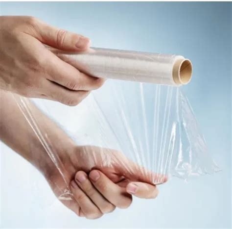 Plain Transparent Cling Wrapping Film Packaging Type Roll Thickness