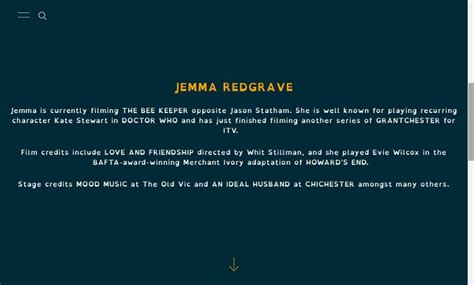 Films Jemma Redgrave News