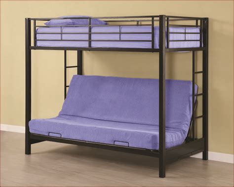 See more related results for. Walker Edison Twin over Futon Metal Bunk Bed WE-BTOFBL/WT