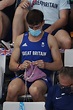 Tom Daley Seen Knitting in Stands at Tokyo Olympics | Photos | POPSUGAR Fitness