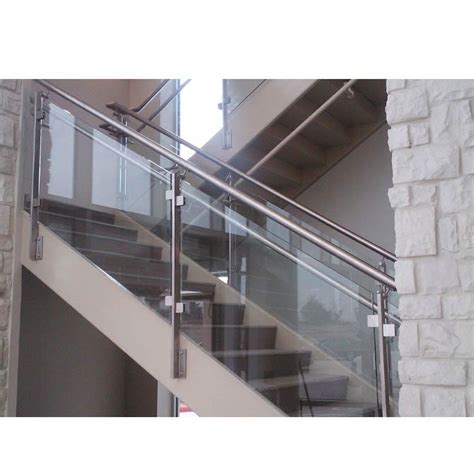 WDMA ESWDA U Channel Aluminium Frameless Glass Balcony Railing System Glass Aluminium