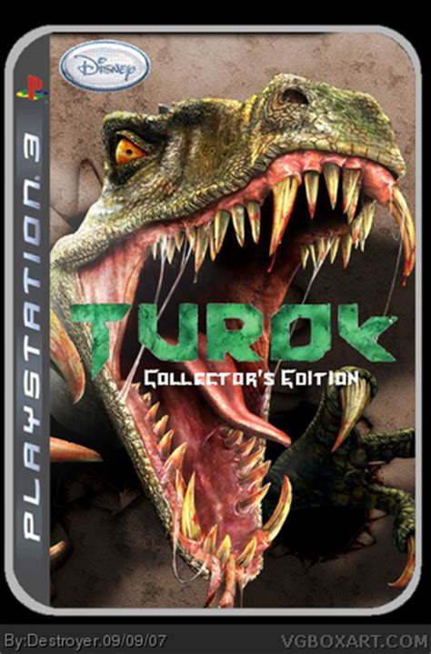 Turok Playstation Box Art Cover By Destroyer
