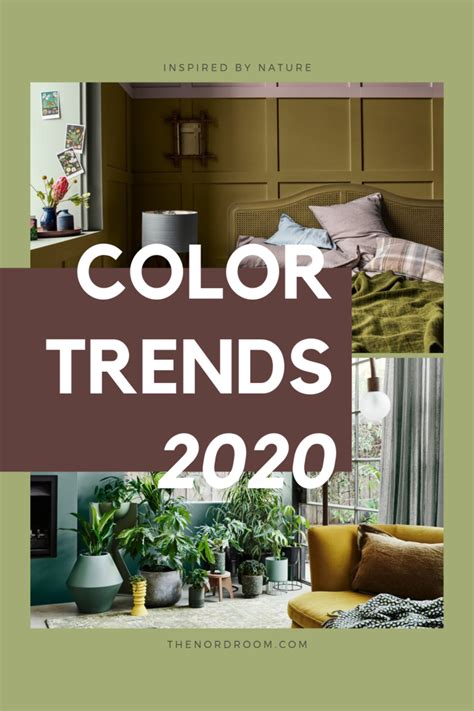 The Color Trend For 2020 Is Green And Brown