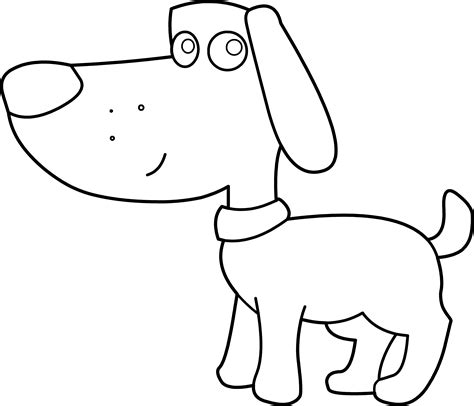Png Dog Bw Clipart Clip Art Library