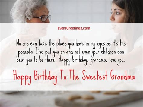 Best Birthday Wishes For Grandma