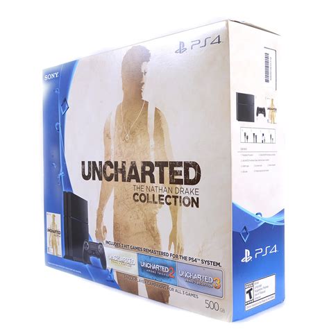 Playstation 4 Uncharted The Nathan Drake Collection 500gb Bundle