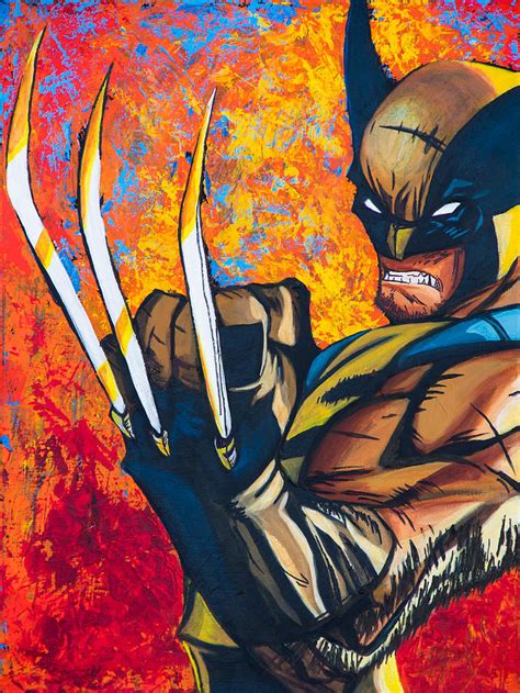 Wolverine Painting By Paul Regalado