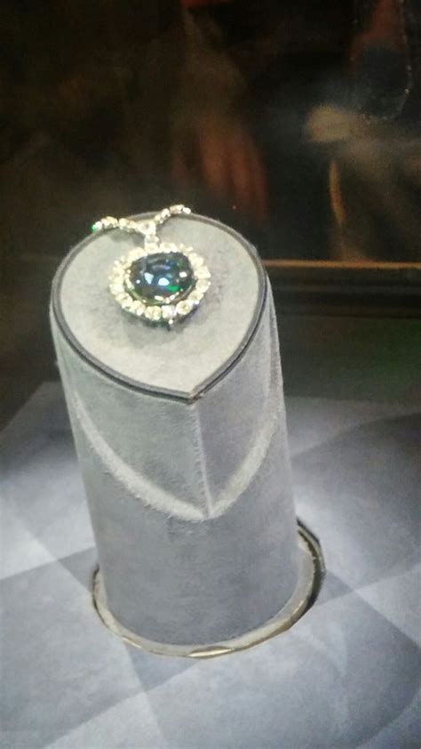 The Legendary Possibly Cursed Hope Diamond At The Smithsonian Hope