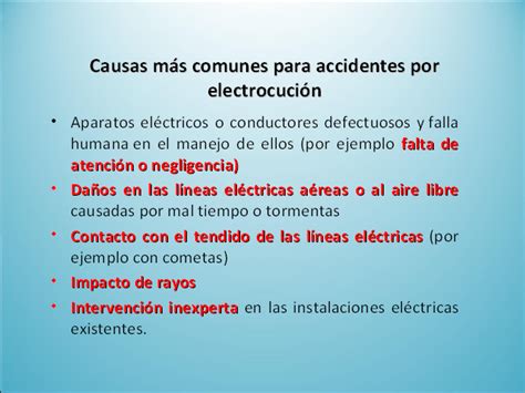 Precauciones con riesgo eléctrico Monografias com