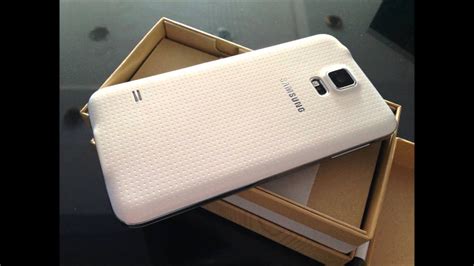 Samsung Galaxy S5 White Color Youtube