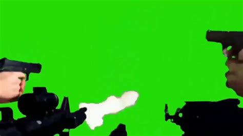 Gun Spray Green Screen Effect Meme Free Download