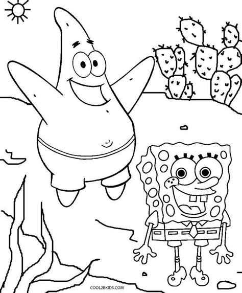 Coloring pages of spongebob and patrick many interesting cliparts. Printable Spongebob Coloring Pages For Kids