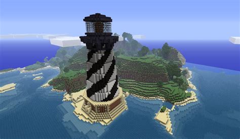 Tall and each lighthouse can be customized with a variety of options. Cape Hatteras Lighthouse replica Minecraft Project