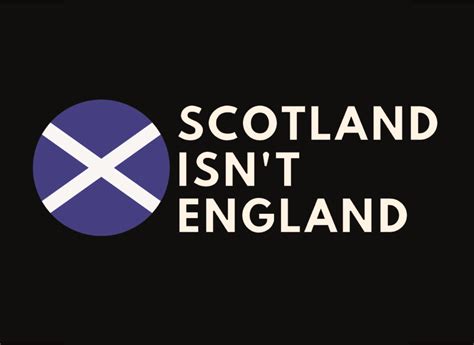 Sticker Scotland Isnt England Pm Press Uk
