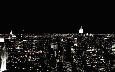 Download Wallpaper 3840x2400 New York Night City Skyscraper City